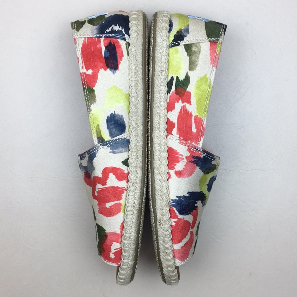 TOMS Alpargata Peep-Toe Shoes - Picture 7 of 8